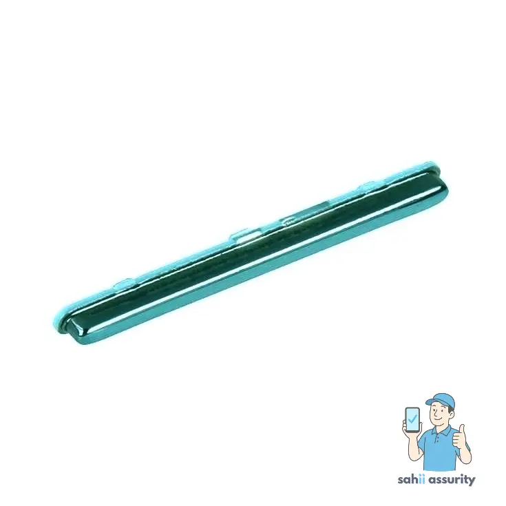 Volume Side Button Outer for Motorola Moto G9 Green